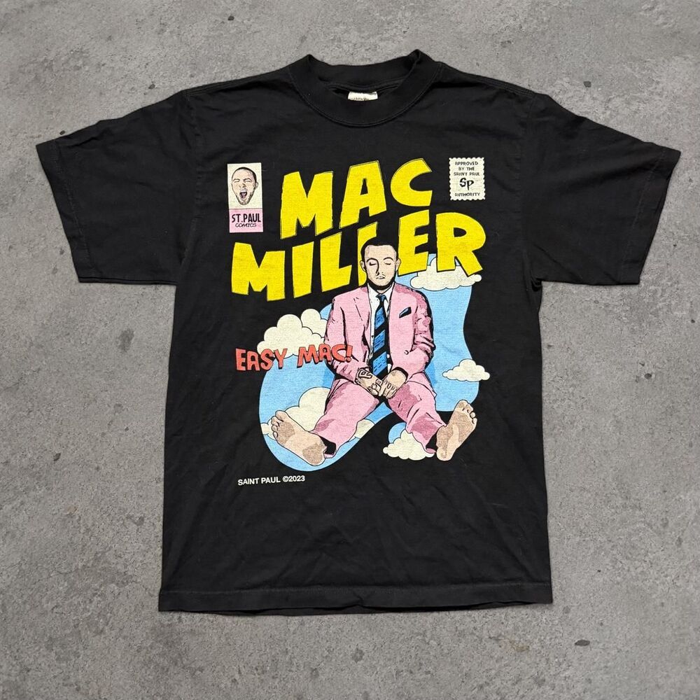 Y2K 2000’s Mac Millar Vintage Style Rap Shirt Men’s Size Medium